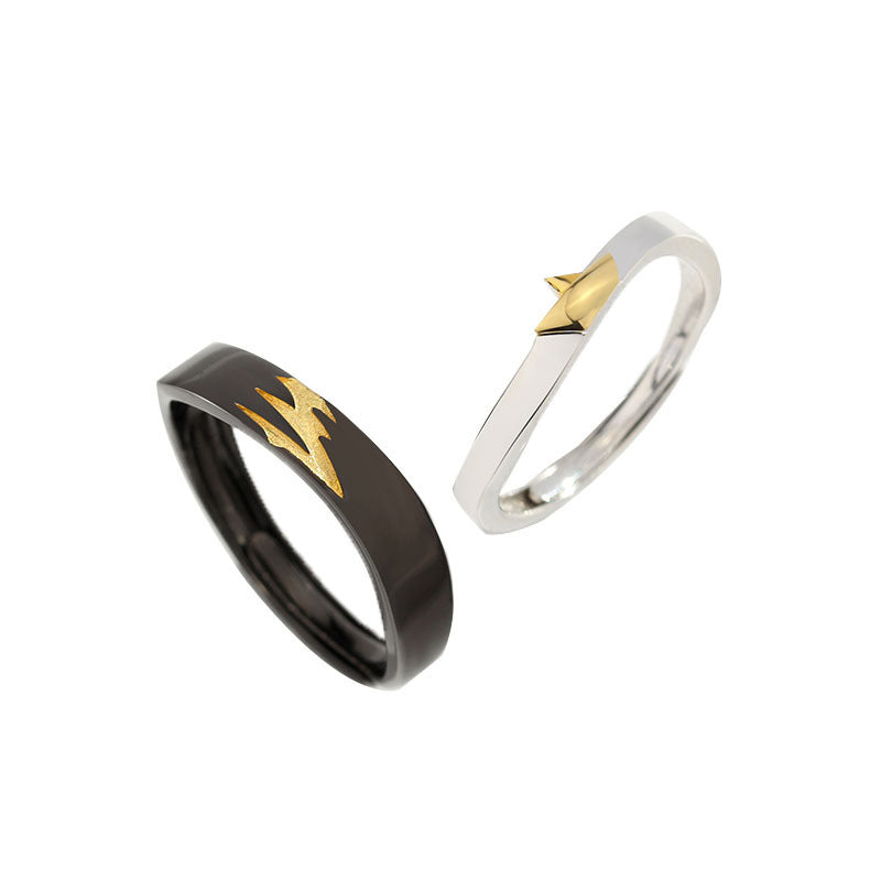 "The Journey" Vintage Couple’s Ring Set
