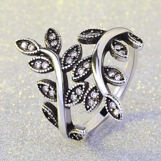 The "Midnight Roots" Tree of Life Ring