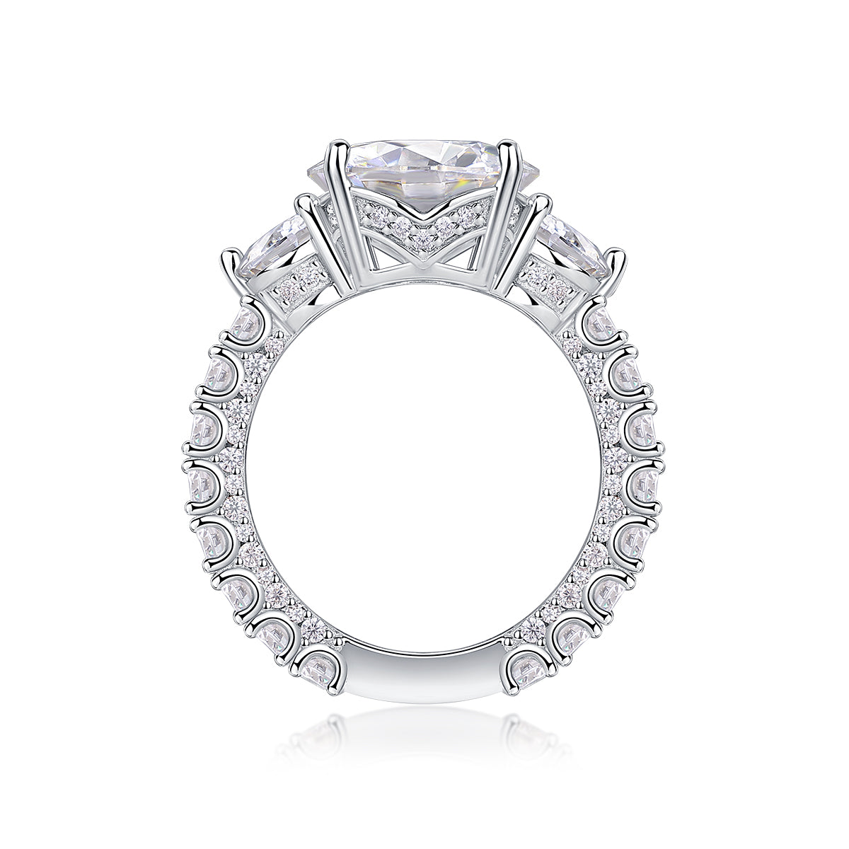 The "Grand Horizon" 5-Carat Halo Masterpiece