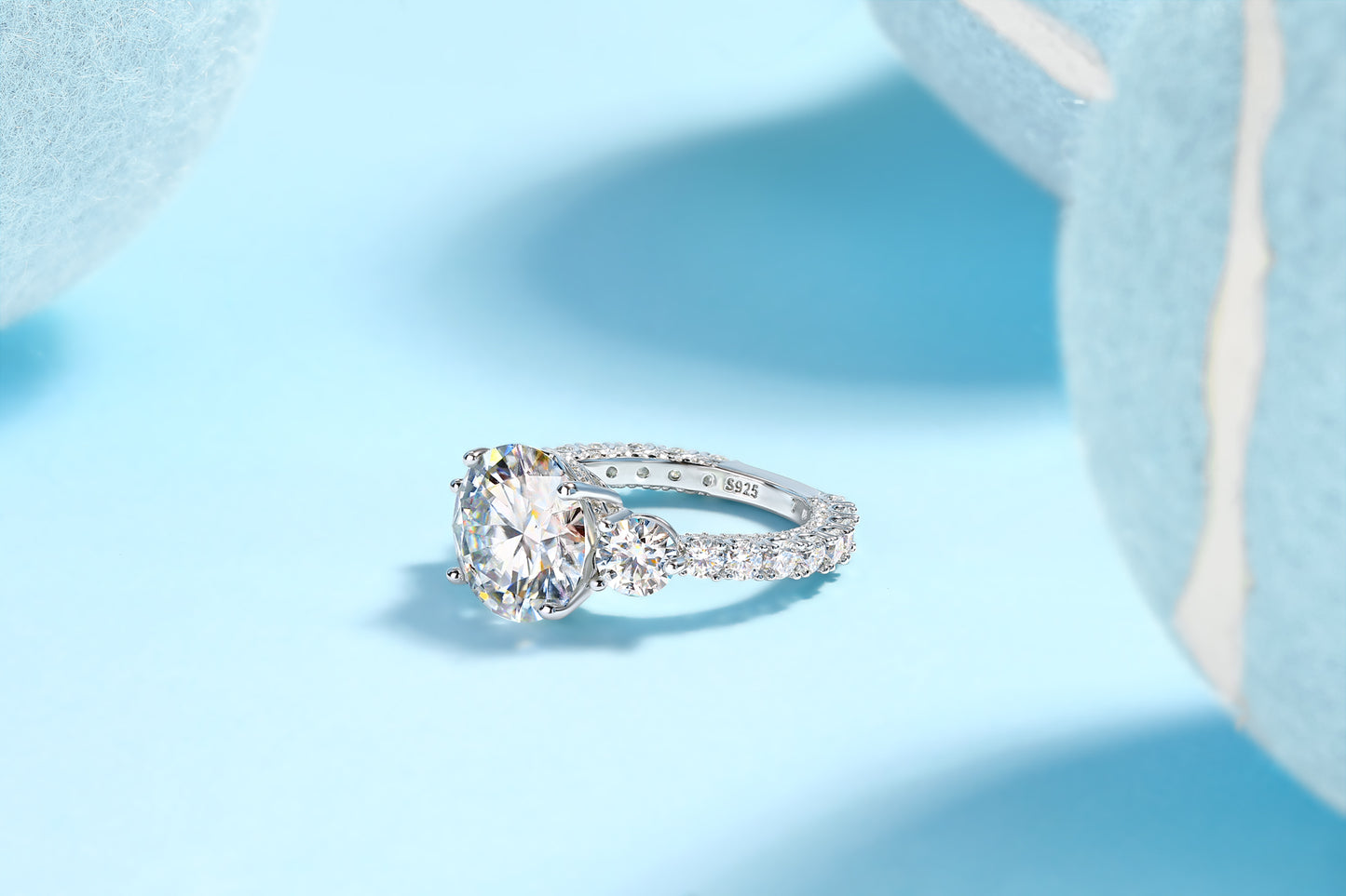 The "Grand Horizon" 5-Carat Halo Masterpiece