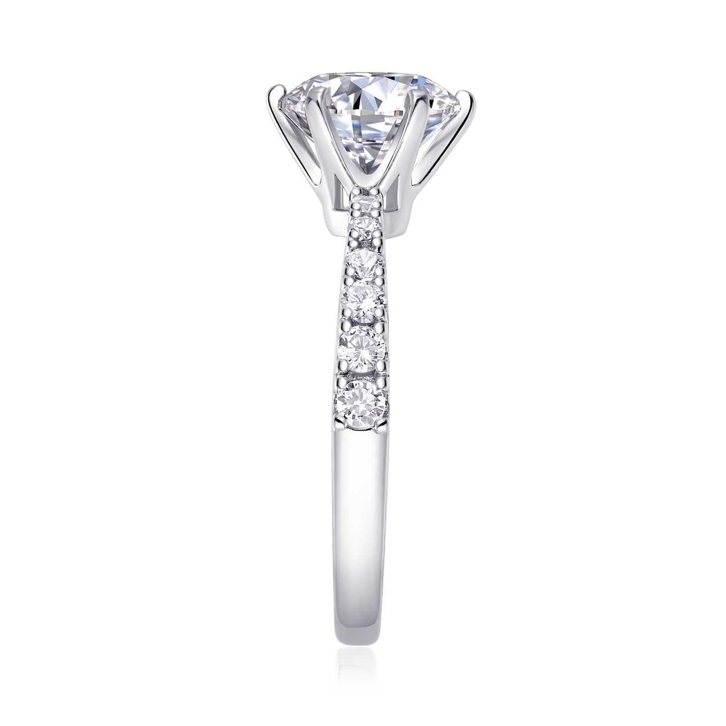 The "Goddess's Blessing" 2-Carat Moissanite Ring