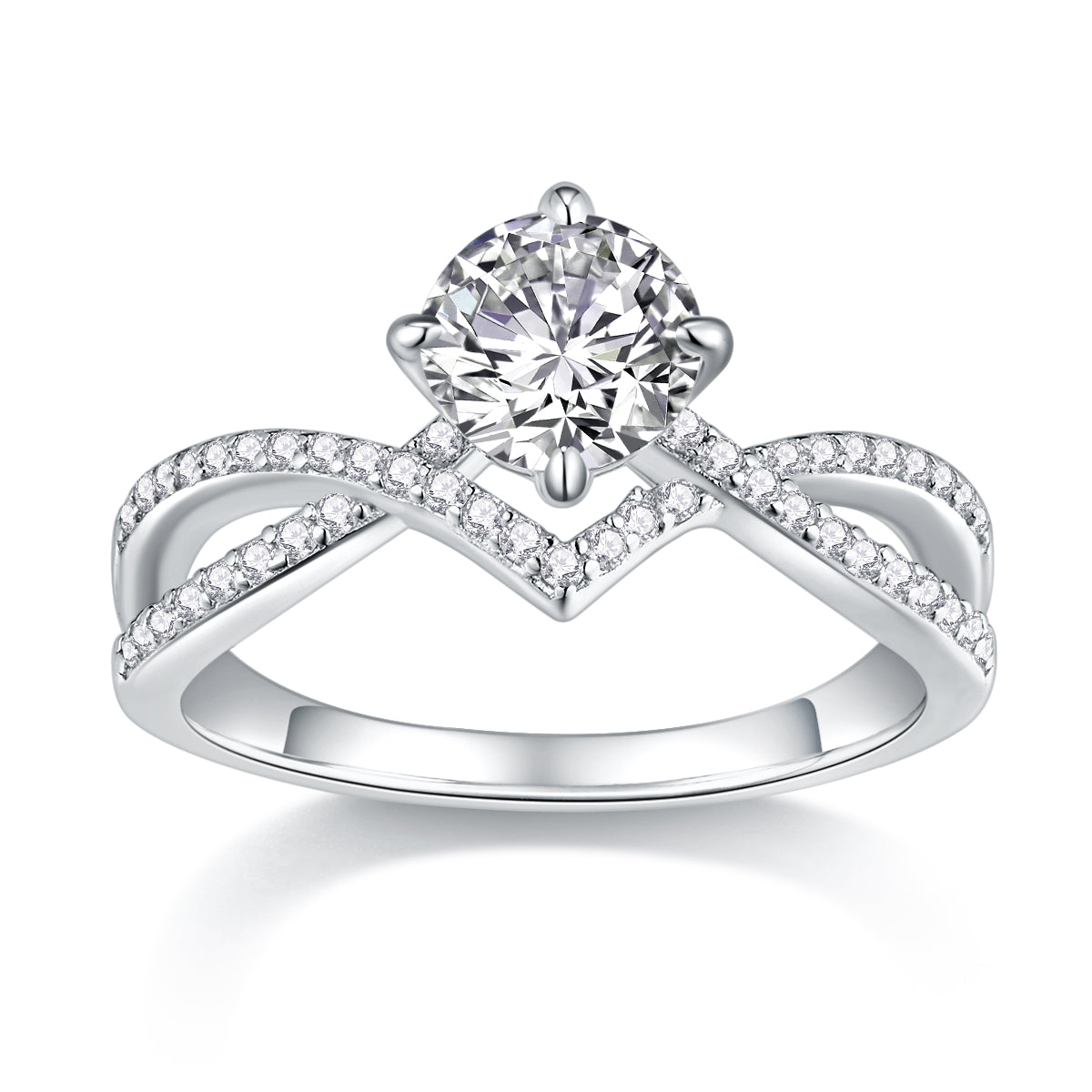 The "Sacred Vow" 2-Carat Moissanite Wedding Band