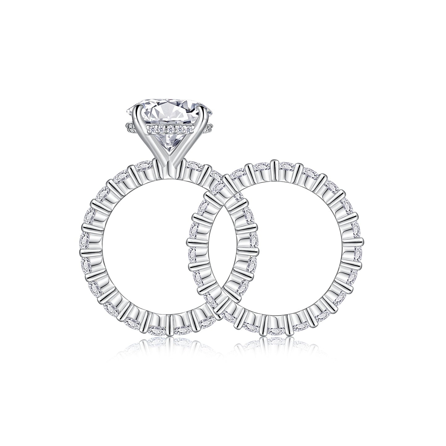 The "Time Vow" 5-Carat Grand Solitaire Set