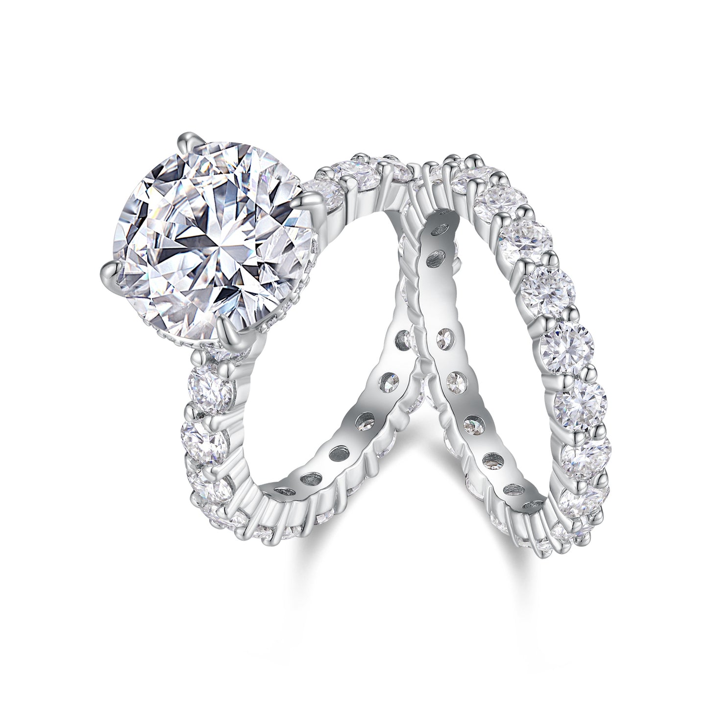 The "Time Vow" 5-Carat Grand Solitaire Set