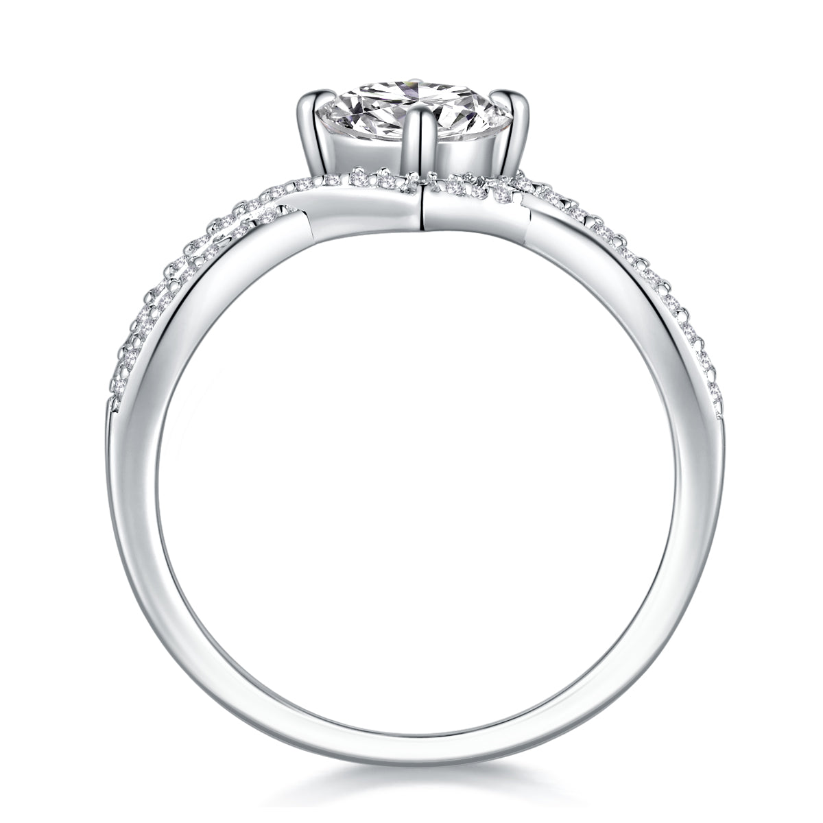 The "Sacred Vow" 2-Carat Moissanite Wedding Band