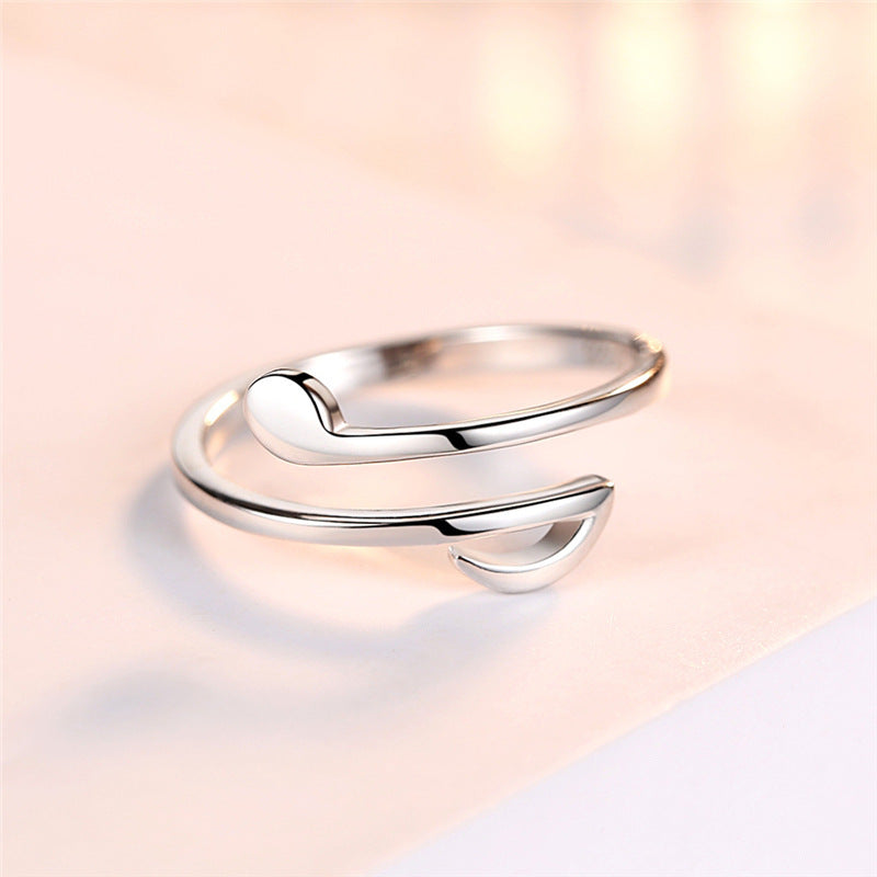 Adjustable Musical Notes Rings