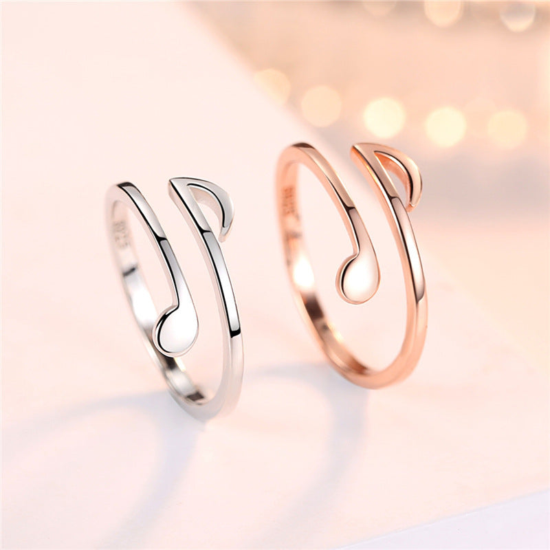 Adjustable Musical Notes Rings