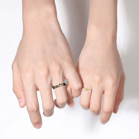 "The Journey" Vintage Couple’s Ring Set