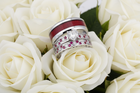 The Crimson Heart & Redwood Couple’s Set