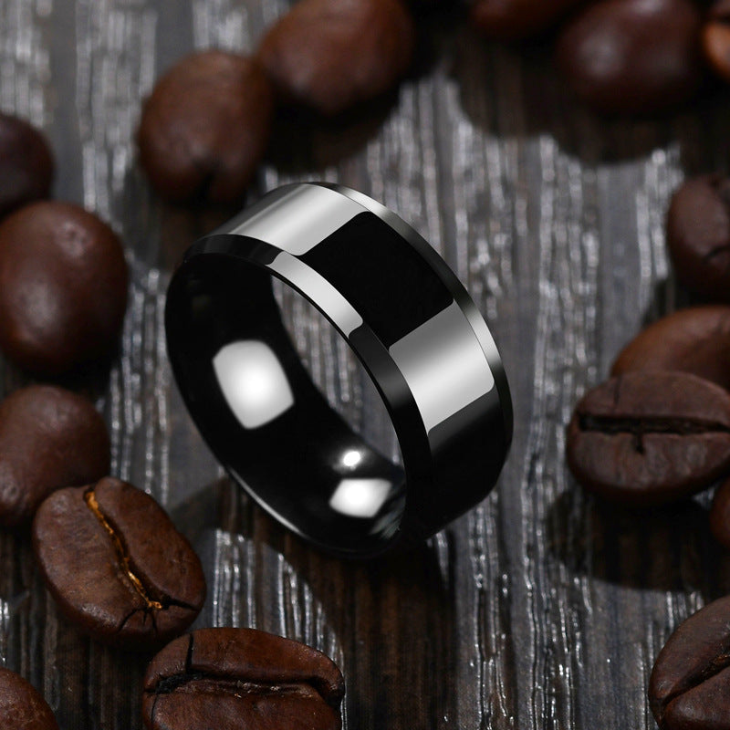 Niche Stainless Steel Couple Rings