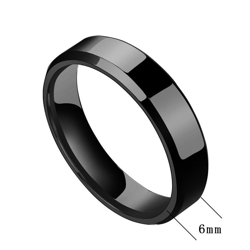 Niche Stainless Steel Couple Rings