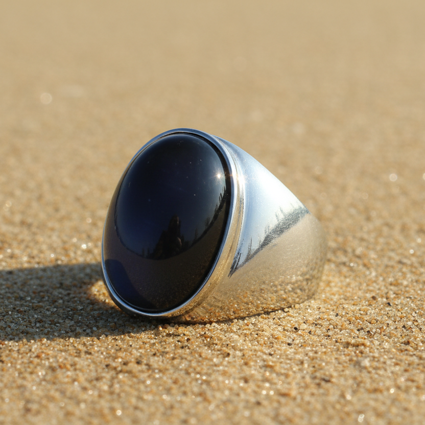 Aura Opal U-Band Statement Ring