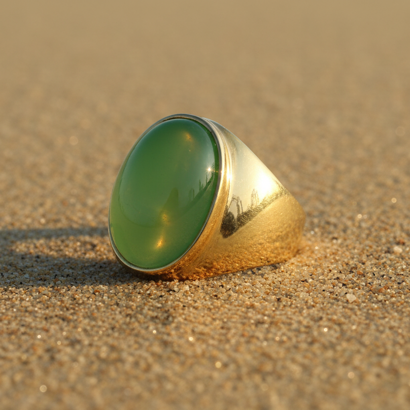 Aura Opal U-Band Statement Ring