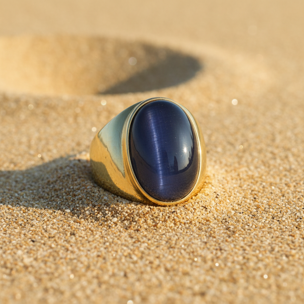 Aura Opal U-Band Statement Ring