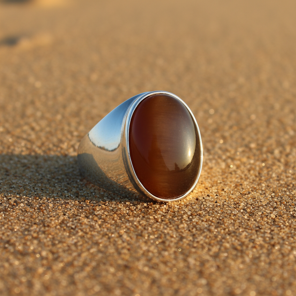 Aura Opal U-Band Statement Ring