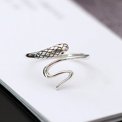 Sterling Silver Small Snake Ring