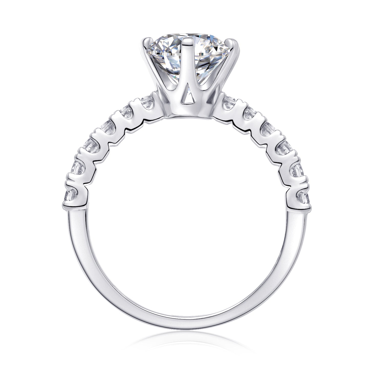 The "Goddess's Blessing" 2-Carat Moissanite Ring