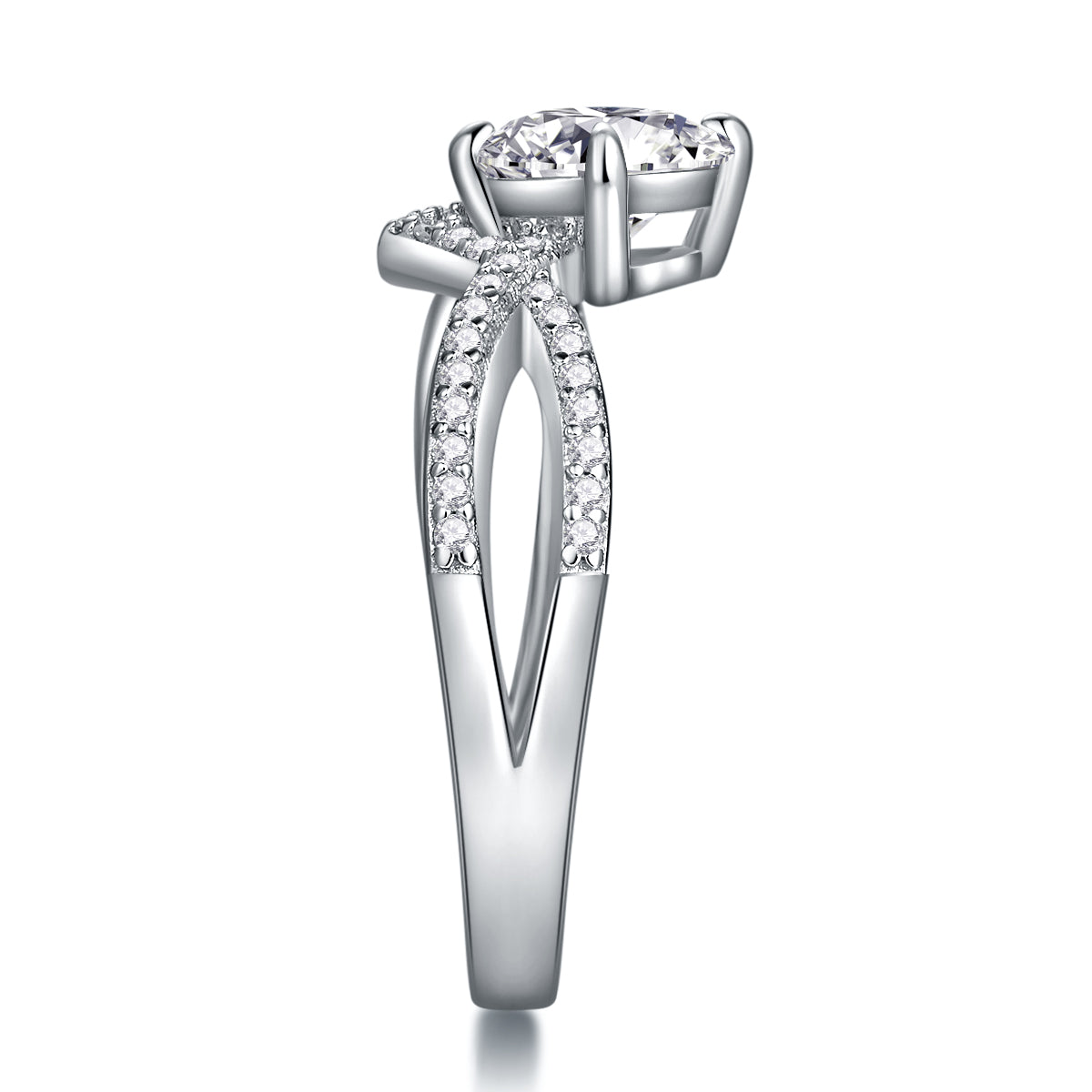 The "Sacred Vow" 2-Carat Moissanite Wedding Band
